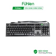 Bàn Phím Fuhlen có dây L411 cho văn phòng chính hãng Fuhlen - Hàng chính hãng bảo hành 2 năm