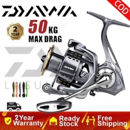 DAIWA Reel Fishing Reel Spinning Metal Mesin Pancing Double Spool High Speed Gear Ratio Reel Bc