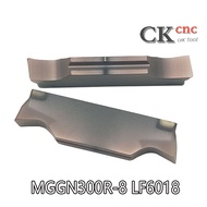 MGGN300R-8 LF6018 3mmTungsten Carbide Inserts MGGN Metal Lathe Tools Turning insert CNC Milling Part