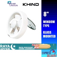 Khind Window Type / Glass Mounted Exhaust Fan EF08R