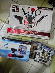 PlayStation 3 Move + sport pack + games