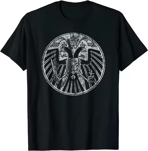 Prussian Emblem Germany Holy Roman Empire Eagle T-Shirt 100% Cotton O-Neck Summer Short Sleeve Casua