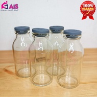 Breast Milk Bottle CLEAR VIAL Glass Bottle Spice Holder Kitchen Spice Bottle 100ML Breast Milk Bottle