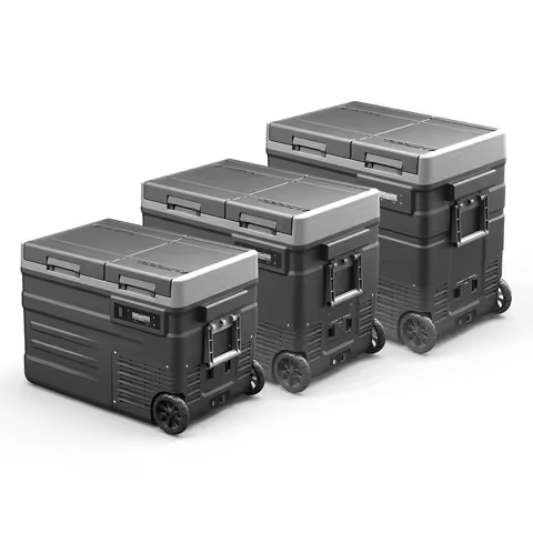 Alpicool UD55 Electric Cooler Box 12V 24V Camping Fridges Compressor Freezer Car Fridges
