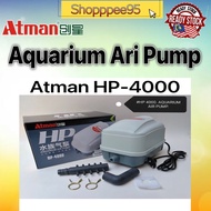 🇲🇾Atman HP Series Aquarium Air Pump Atman HP-4000 Aquarium Airpump (Ready Stock)