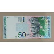 Malaysia RM50 Paper Banknote Siri 10 For Collection Only