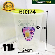 NCI Round Fresh Container Transparent 60324 11L - SuperCell
