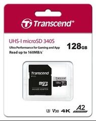 Transcend 128GB 340S microSD Card with Adapter