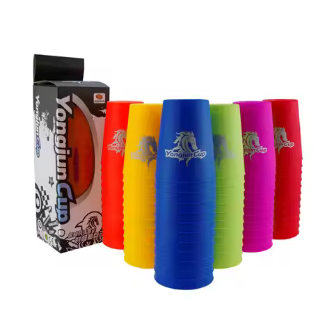 Yongjun Sport Stacking Cups 12pcs/set YJ Sport Flying Racing Cup Speed Cups Educational Toys for Chi