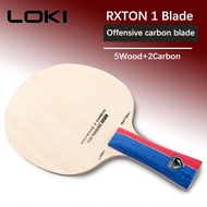LOKI RXTON Table Tennis Blade Racket (5+2 Carbon for Training) Original LOKI RXTON 1 Ping Pong Bat Paddle