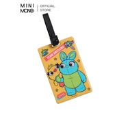 [Mini Mono X ELEMENTS] Bunny Pattern Luggage Tag Size 7x11 Cm. Dark Yellow Authentic License