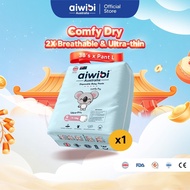 [Carton of 3]  Aiwibi Baby Comfy Dry Diapers Pants - L 38pcs