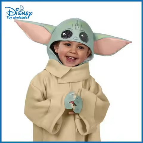 Halloween Star Wars Mandalorian Yoda Baby Costume Set Children's Birthday Gift Carnival Party Christ