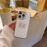 DD395 For iPhone 17 Pro Max Air 16 Pro 15 Plus 14 13 12 11 Electroplating Resin Drip Phone Case