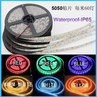 LED Strip 5050 DC12V 60LEDs/m 5m/lot Flexible LED Light RGB 5050 LED Strip Car Light Home Light