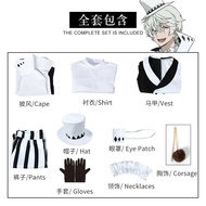 DUDU Bungou Stray Dogs Season 4 cos Clothing Nikorai Nikolai Gogol cosplay Clothing Cape Set