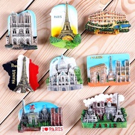 Europe Tourism Refrigerator stickers France Paris Norway UK, London New Zealand Hungary Fridge Magne