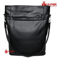 LEATHER CONCEPT Tas Ransel Dewasa Tas Ransel Kuliah Backpack Waterproof FERGIE BLACK