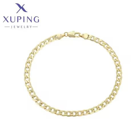 Xuping Jewelry Exquisite Elegant Style Women's Bracelets Light Gold Color Party Gifts X000989885