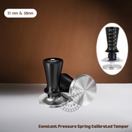 Tamper Click 51mm & 58mm | Tamper Espresso Flat Base Spring Loaded