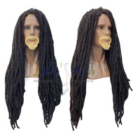 Full dreadlock dreadlock wig made from kancelalon