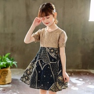 [ FEODORA ] DRESS NADYA BATIK / gaun pesta / set batik couple keluarga / dress natal terbaru / dress