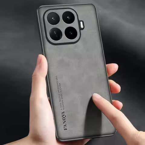 Sheepskin Leather Phone Cover For XIaomi 17T Pro mi 17TPro 2026 Case Soft TPU Frame Camera Protect F