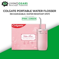 Colgate Portable Water Flosser Rechargeable, Water Resistant (IPX7)