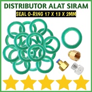 karet seal / oring nepel 18mm konektor pompa dc 12v / sprayer elektrik