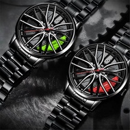 Mens Luxury Watches Sports Car Watches 3D Sport Rim Hub Whee