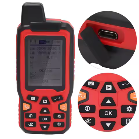 GPS Land Area Meter ZL‑180 Handheld GPS Navigation Track Land Area Meter 2.4in Display Land Survey G