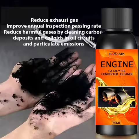 Catalytic Converter Cleaner Engine Boost Up Carbon Removal Reduce Fuels Consumption Engine Accelerat