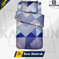 Sprei Aesthetic 140x200x5 140x200x10 140x200x20 Motif Polos Dan Karakter Double Size