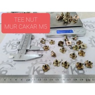 M5 CLAW NUT M5 TEE NUT M5 T NUT/ M5 FURNITURE NUT/