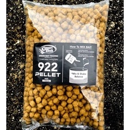 Green Bait Fishing Pellet 922 Size:7.5mm 500g Fresh Water Bait