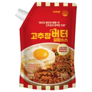 【IAMSAUCE】Gochujang Butter Rice Bowl Sauce 500g Korean Bibimbap Topping Sauce Ready Meal