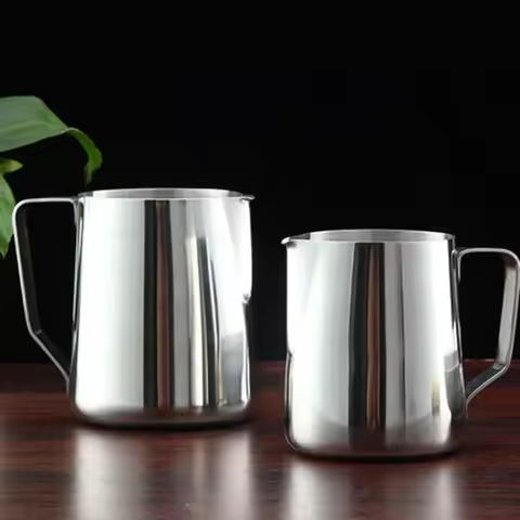 Fantastic Kitchen Stainless Steel Milk frothing jug Espresso Coffee Pitcher Barista Craft Coffee Lat