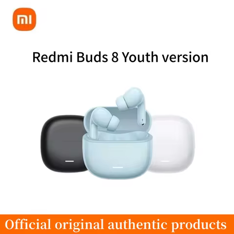 Original Redmi Buds 8 Youth version, 42dB active noise reduction, good sound quality, Bluetooth 5.4 