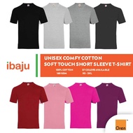 OREN SPORT Unisex Baju Kosong Baju Cotton T-Shirt Lelaki Tshirt Cotton Plain Tshirt CT51 Group C X B