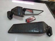 SPION WINGLET KARBON KEVLAR R15 V2 SPION FAIRING SAYAP-STEALTH R15 V2 - ShafiyulShop