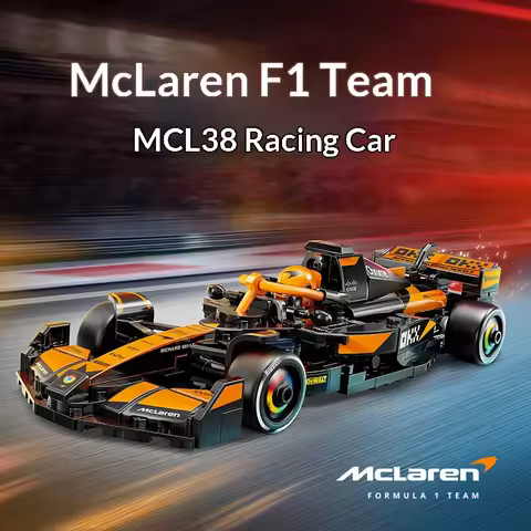 LEGO 77251 McLaren F1 Race Car Building Blocks Set With Racing Driver Minifigure For Boys Girls 10+ 