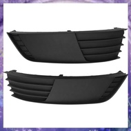 (Y W Z H)Left Right Fog Light Grille 2Pcs Front Bumper Fog Lamp for   A7 2013-2017 Part Numbers 5E08