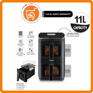 NNIO KRISPYDUO Dual Zone Digital Air Fryer 11L
