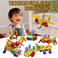 Factory Direct Supply Electric Mechanical Gear Science Education Building Blocks diy Children's Educ