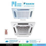 (DELIVERY FOR KL &amp; SGR ONLY) DAIKIN FFN10C FFN15C FCN20F FCN25F R410A NON INV SINGLE SPLIT CEILING CASSETTE AIR COND