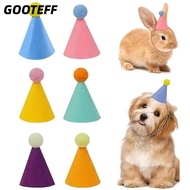 CARAMELOMA Mini Party Hats, 6pcs Set Colorful Cone Hats,  Lightweight Party Hats  Year Celebration