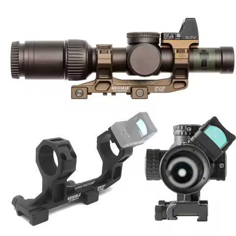 GEISSELE Super Precision Optic Scope Mount 25.4mm/30mm Rings With Reptilia 30mm ROF-90 ROF-45 For RM