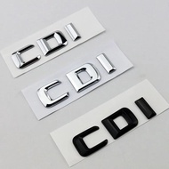 3D ABS Black CDI Logo Letters Car Trunk Badge Sticker For Mercedes Benz GL ML 320 270 W204 A B C GLK