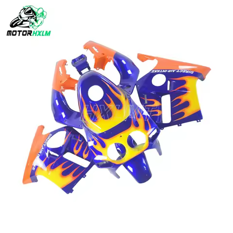 White Blue Injection Body For HONDA CBR 250RR 250R 250 RR CC CBR250 RR MC19 MC 19 CBR250RR 1988 1989