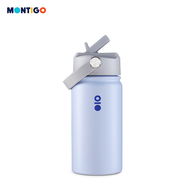 Montigo Pastel Ace Bottle Mini (410ml/14oz) - Durable Stainless Steel Temperature Retention Leakproo